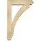 Ekena Millwork Thorton Arts and Crafts Rough Sawn Bracket w/ Offset Brace, Douglas Fir, 6"W x 24"D x 36"H BKT0604X24X36THR03RDF - alternate 3